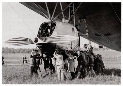 Hátsó gondola, Zeppelin LZ 127 Graf Zeppelin, 1933 alkotó: Unbekannt