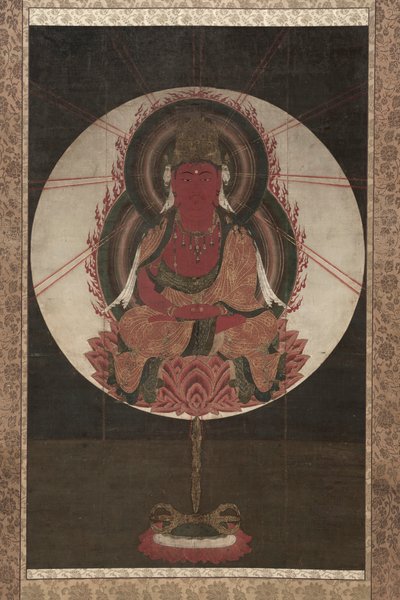 Vörös Amida, 1300-as évek. alkotó: Unbekannt