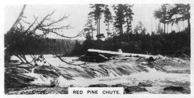 Red Pine Chute, Kanada, 1920-as évek alkotó: Unbekannt