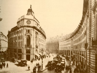 Újjáépített Regent Street, 1930. alkotó: Unbekannt