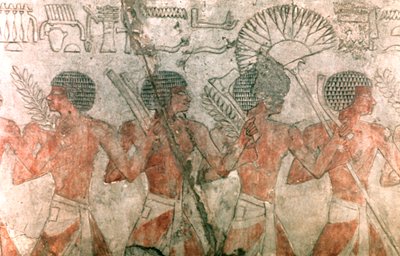 Megkönnyebbülés katonákkal, Hatsepszut temploma alkotó: Unbekannt