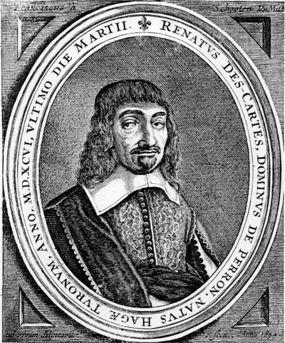 Rene Descartes francia filozófus és matematikus, 1672 alkotó: Unbekannt