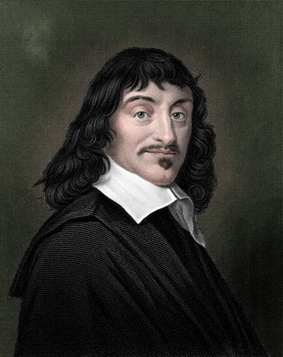 Rene Descartes francia filozófus és matematikus, 1835 alkotó: Unbekannt