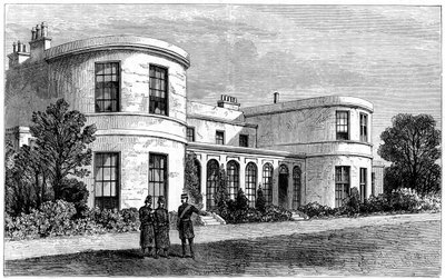 Az írországi főtitkár lakhelye, Phoenix Park, Dublin alkotó: Unbekannt