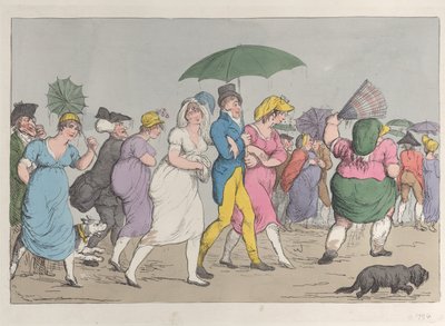 Visszatérve a Review Loyal Ducking, 1800. június., 1800. június. alkotó: Unbekannt