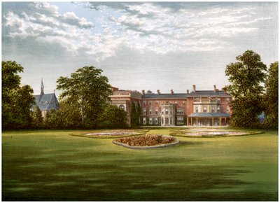 Rhydd Court, Worcestershire, Baronet Lechmere otthona, 1880 alkotó: Unbekannt