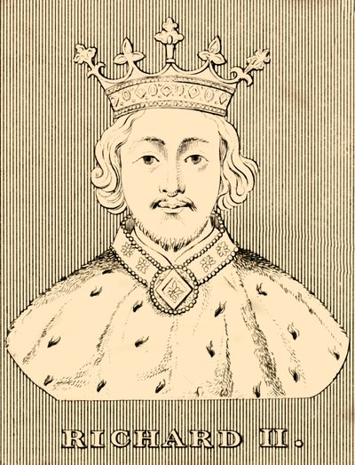 II. Richárd, 1367-1400, 1830. alkotó: Unbekannt