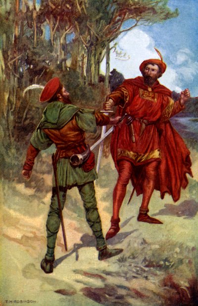 Richard I és Robin Hood, 1925 alkotó: Unbekannt