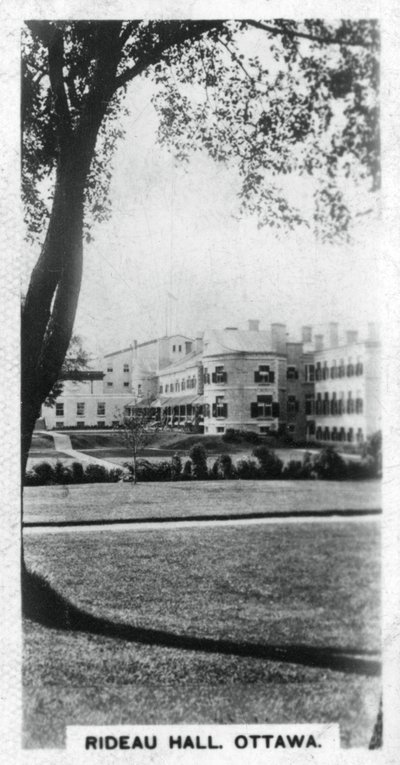 Rideau Hall, Ottawa, Kanada, 1920-as évek alkotó: Unbekannt