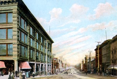 Rideau Street, Ottawa, Kanada, 1900-as évek alkotó: Unbekannt