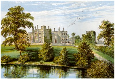 Ripley kastély, Yorkshire, Ingilby báró otthona, 1880 alkotó: Unbekannt