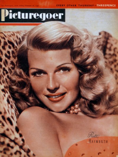 Rita Hayworth 1918-1987, amerikai színésznő, 1946 alkotó: Unbekannt