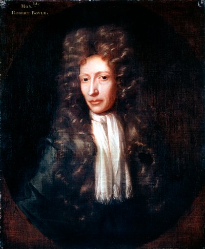 Robert Boyle ír születésű kémikus és fizikus, 1689-1690 alkotó: Unbekannt