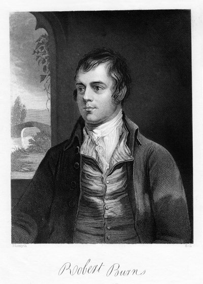 Robert Burns skót költő, 18. század vége alkotó: Unbekannt