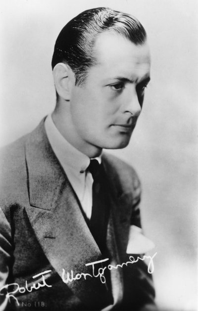 Robert Montgomery 1904-1981, amerikai színész és rendező, XX alkotó: Unbekannt