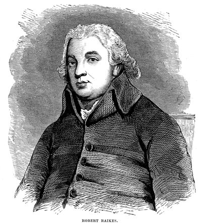Robert Raikes, angol filantróp és kiadó, 1780-1880 alkotó: Unbekannt