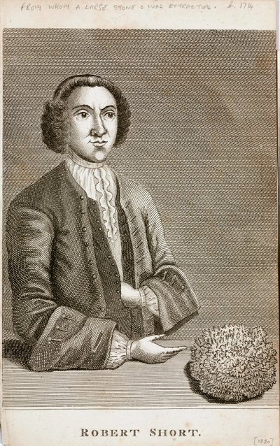 Robert Short, orvosi kíváncsiság, 1750-es évek alkotó: Unbekannt
