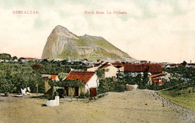 Szikla a gibraltári La Pedrerából, XX. század alkotó: Unbekannt