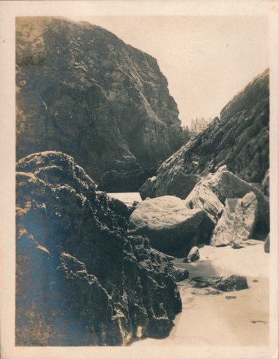 Rocks at Newquay, 1927 alkotó: Unbekannt