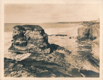 Rocks at Porth - Newquay, 1927 alkotó: Unbekannt