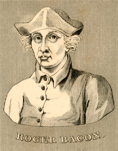 Roger Bacon, 1219-1292, 1830. alkotó: Unbekannt