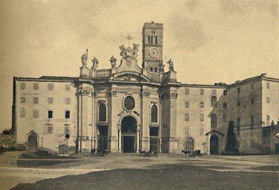 Roma - Jeruzsálemi Szent Kereszt bazilika, 1910 alkotó: Unbekannt