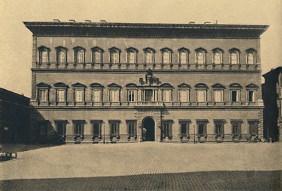 Róma – Farnese-palota, 1910 alkotó: Unbekannt