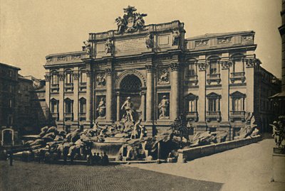Roma – Trevi-kút, 1910 alkotó: Unbekannt