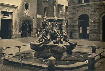 Róma – Mattei tér. - A teknősök kútja. Landini és Della Porta 1585., 1910 alkotó: Unbekannt