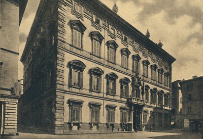 Róma – Szenátusi palota, 1910 alkotó: Unbekannt