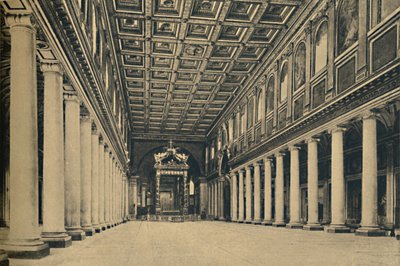 Róma – S. Maria Maggiore. Főhajó ,, 1910. alkotó: Unbekannt