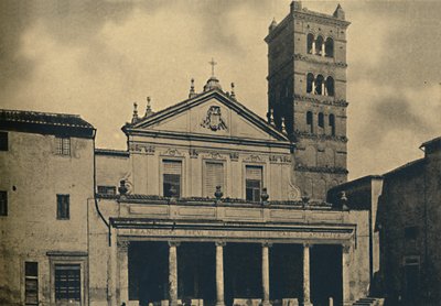Róma – Bramante Szent Cecília temploma a S. Pietro kolostorában, Montorioban a Ja-n alkotó: Unbekannt
