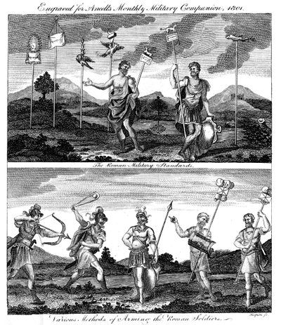 Római katonák, 1801 alkotó: Unbekannt