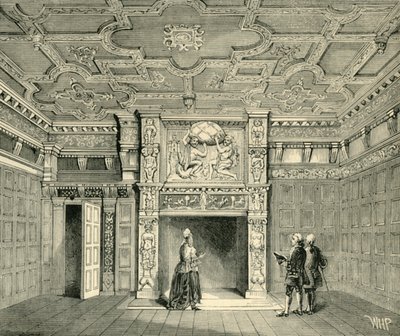 Szoba a Sir Paul Pindars Házban, 1872. alkotó: Unbekannt