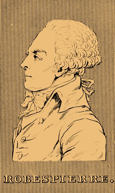 Robespierre, 1758-1794, 1830. alkotó: Unbekannt