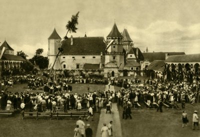 Rosenburg kastély, Alsó-Ausztria, 1935. alkotó: Unbekannt