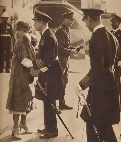 A világ körüli turné kezdete, 1927. január 6., 1937 alkotó: Unbekannt
