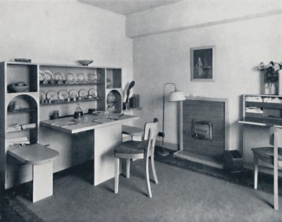 Rowley Gallery of Decorative Art Ltd - Kombinált étkező-nappali nyitva, 1939 alkotó: Unbekannt