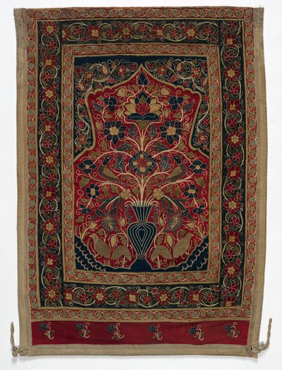 Királyi kerek sátor Muhammad Shah falpanellel egy B panellel, 1834-1848. alkotó: Unbekannt