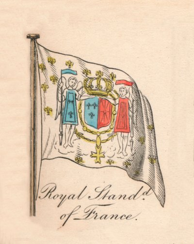 Franciaország királyi szabványa, 1838 alkotó: Unbekannt