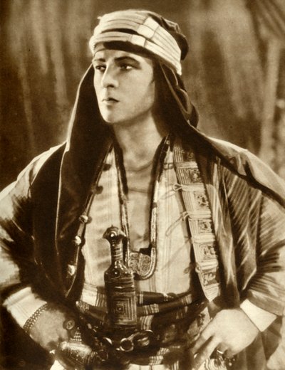 Rudolph Valentino A sejkben, 1921, 1935. alkotó: Unbekannt