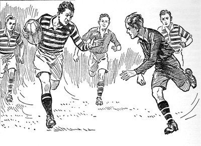 Rögbi futball, 1937 alkotó: Unbekannt