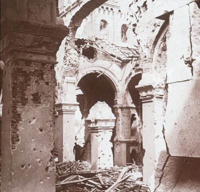 Romtemplom, Albert, Észak-Franciaország, c1914-c1918 alkotó: Unbekannt