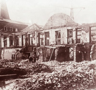 Romok, Louvain, Belgium, 1914-c1918 alkotó: Unbekannt