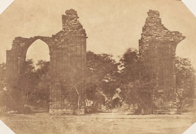 Romok Old Delhiben, 1850-es évek. alkotó: Unbekannt
