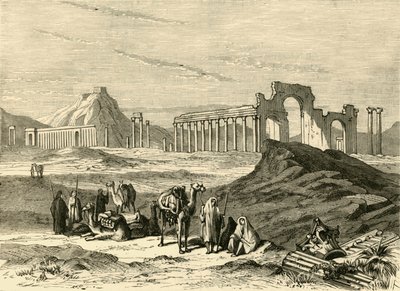 Palmyra romjai, 1890. alkotó: Unbekannt