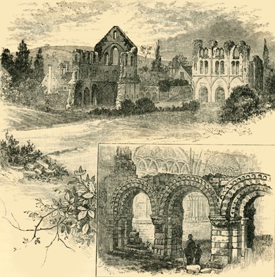 Wenlock kolostor romjai, 1898. alkotó: Unbekannt