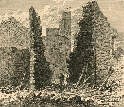 A Barbakán romjai a Ludgate-hegyen, 1792, 1897. alkotó: Unbekannt
