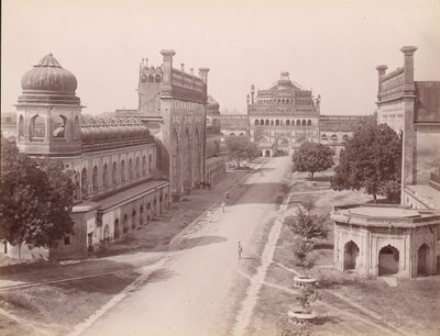 Rumi Darwaza és a Bara Imambara átjárója a 