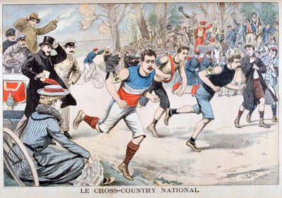 Futás, The National Cross Country, Párizs, 1903 alkotó: Unbekannt